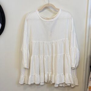 Elegant White Women's Top